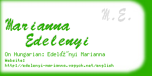 marianna edelenyi business card